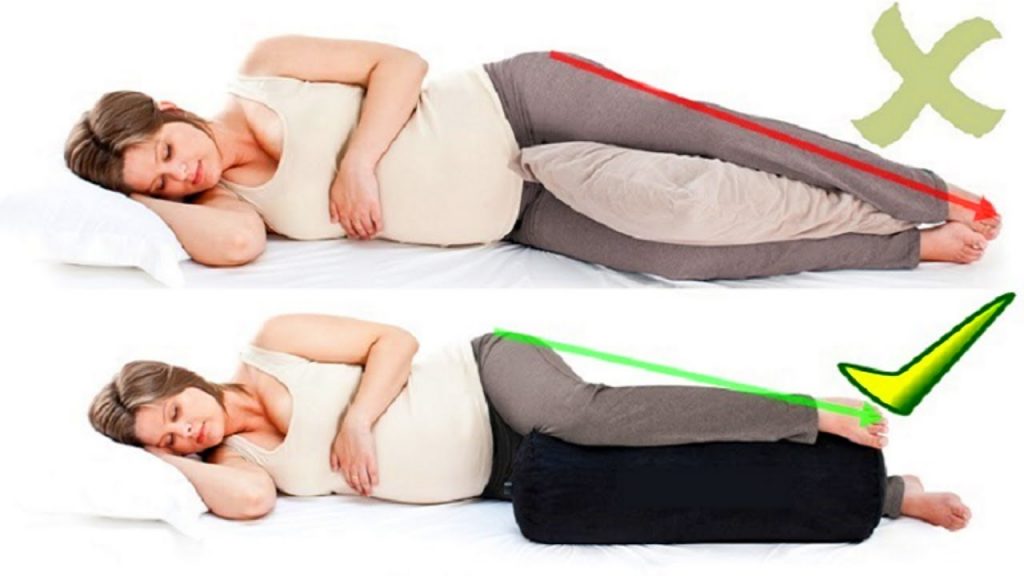 وضعيات نوم الحامل