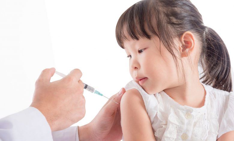 تطعيم المكورات الرئوية للأطفال